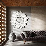 Гипсовая 3D Панель DRAGON SCALE - A  B  C  D варинант исполнения - 1 | Loft Concept в Ижевске