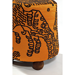 Пуф Wakonda Terracotta Tiger Mountain с Круглыми ножками  варинант исполнения - 3 | Loft Concept в Ижевске