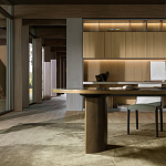 Дизайнерский рабочий стол из металла BLEVIO Table варинант исполнения - 6 | Loft Concept в Ижевске