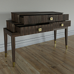 Премиальная Консоль с тремя ящиками Elsa Dreams Walnut варинант исполнения - 2 | Loft Concept в Ижевске