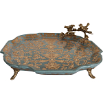 Блюдо фарфоровое Птичий взгляд Lolo варинант исполнения - 2 | Loft Concept в Ижевске