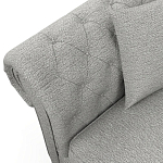 Мебельная ткань Шенилл серый цвет 138 см T4-29 варинант исполнения - 8 | Loft Concept в Ижевске