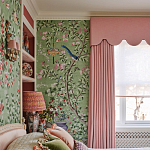 Обои ручная роспись Belvoir Pistachio варинант исполнения - 3 | Loft Concept в Ижевске