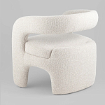 Кресло дизайнерское для лаунж зоны жемчужного цвета Pearl Lounge варинант исполнения - 6 | Loft Concept в Ижевске