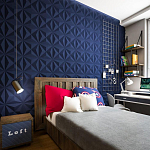 Гипсовая 3D Панель M-101 варинант исполнения - 2 | Loft Concept в Ижевске