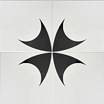 Дизайнерская плитка с узором Комета варинант исполнения - 1 | Loft Concept в Ижевске