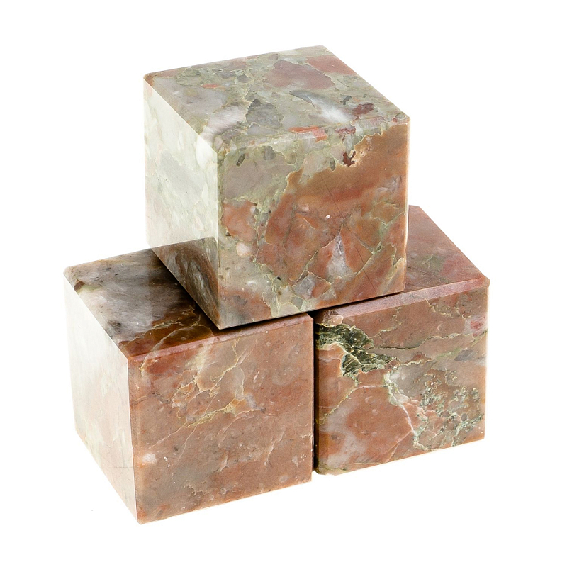 Камни для охлаждения виски из натурального камня креноид Natural Stone Cube Креноид в Ижевске | Loft Concept 