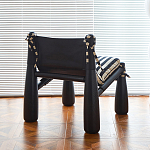 Кресло черно-белое со съемными подушками Celebrity варинант исполнения - 3 | Loft Concept в Ижевске