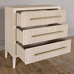 Комод Primo с 3 выдвижными ящиками Светлый дуб варинант исполнения - 5 | Loft Concept в Ижевске