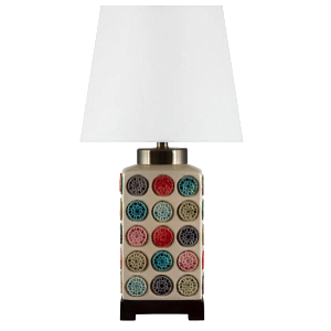 Настольная лампа Caramel Colored Square