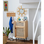 Настенная вешалка из ротанга Wila Wall Hanger M варинант исполнения - 5 | Loft Concept в Ижевске