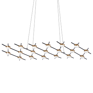 Люстра подвесная в современном стиле  Strict Light Lines