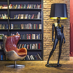 Лампа MANNEQUIN LAMP с абажуром изгибы тела варинант исполнения - 3 | Loft Concept в Ижевске
