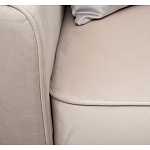 Диван двухместный раскладной светло-серый с кантом Pride варинант исполнения - 5 | Loft Concept в Ижевске