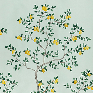 Обои ручная роспись Lemon Grove Ice Blue