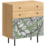 Комод с принтом на ящиках Elise Chest of Drawers варинант исполнения - 3 | Loft Concept в Ижевске