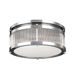 Потолочный светильник с цилиндрическим плафоном из рифленого прозрачного стекла Feiss варинант исполнения - 5 | Loft Concept в Ижевске