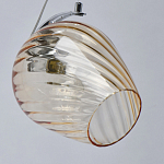 Подвесной светильник со стеклянном плафоном в форме бокала Kaleido варинант исполнения - 7 | Loft Concept в Ижевске