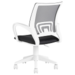 Офисное кресло с основанием из белого пластика Desk chairs Black варинант исполнения - 5 | Loft Concept в Ижевске