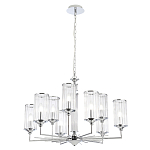 Люстра с 9-ю цилиндрическими стеклянными плафонами Jeanette варинант исполнения - 8 | Loft Concept в Ижевске