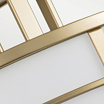 Потолочный светильник с белым матовым абажуром в металлическом каркасе Feiss варинант исполнения - 3 | Loft Concept в Ижевске