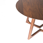 Обеденный стол круглый с изогнутыми ножками Godenza Round V Table варинант исполнения - 2 | Loft Concept в Ижевске