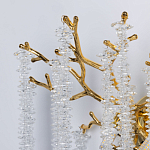 Бра золотого цвета с ветвями и хрустальными подвесками FAIRYTREE Light варинант исполнения - 4 | Loft Concept в Ижевске