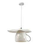 Подвесные светильники в виде белой посуды Flower Reversal варинант исполнения - 10 | Loft Concept в Ижевске