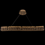 Люстра волнистой формы с текстурной огранкой Reflection of Reality варинант исполнения - 6 | Loft Concept в Ижевске