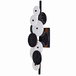 Бра светодиодное из черно-белых дисков Contrast Sample варинант исполнения - 3 | Loft Concept в Ижевске