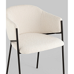 Стул Brace букле белый варинант исполнения - 2 | Loft Concept в Ижевске