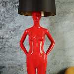 Лампа MANNEQUIN LAMP с абажуром созерцание силуэта варинант исполнения - 6 | Loft Concept в Ижевске