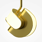 Подвесной светильник в цвете Латунь Levix варинант исполнения - 3 | Loft Concept в Ижевске