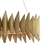 Люстра круглая с фактурным абажуром Graduated Heights варинант исполнения - 1 | Loft Concept в Ижевске