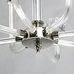 Люстра с 8-ю лампами и гранеными стеклянными плафонами Prism Gala варинант исполнения - 11 | Loft Concept в Ижевске