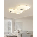 Потолочный светильник с тремя овальными матовыми плафонами TRIDalmen варинант исполнения - 3 | Loft Concept в Ижевске