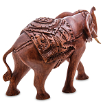 Статуэтка из дерева суар в виде слона Two Tusks варинант исполнения - 2 | Loft Concept в Ижевске