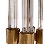 Торшер металлический со стеклянным основанием Intersection варинант исполнения - 2 | Loft Concept в Ижевске