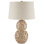 Настольная лампа с декоративными элементами в виде ракушек Frosting варинант исполнения - 3 | Loft Concept в Ижевске