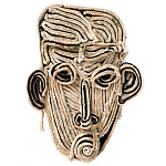 Арт-Объект из нитей Черно-Белый портрет Joana Schneider  варинант исполнения - 4 | Loft Concept в Ижевске