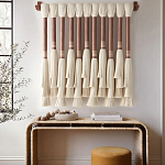 Плетеное настенное украшение с кистями Caballo Wall Hanging варинант исполнения - 1 | Loft Concept в Ижевске