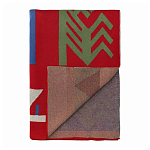 Плед хлопковый по мотивам чувашских орнаментов Ural and Siberian Patterns варинант исполнения - 2 | Loft Concept в Ижевске