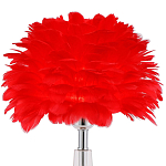 Настольная лампа с перьями Plumage Red Table Lamp варинант исполнения - 2 | Loft Concept в Ижевске