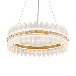 Люстра круглая с декоративными элементами в виде лепестков Round Light Flashing варинант исполнения - 1 | Loft Concept в Ижевске