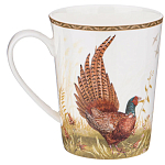 Кружка из фарфора с изображением фазанов 480 мл Hunting Porcelain Collection варинант исполнения - 1 | Loft Concept в Ижевске