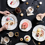 Десертная тарелка Seletti Kintsugi  варинант исполнения - 4 | Loft Concept в Ижевске