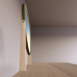 Туалетный Стол с зеркалом Primo Светлый дуб варинант исполнения - 6 | Loft Concept в Ижевске