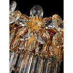 Бра с декоративными элементами в виде крупных хрустальных цветов Palace Gardens варинант исполнения - 3 | Loft Concept в Ижевске