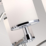 Люстра с белыми стеклянными плафонами в форме цилиндра Feiss варинант исполнения - 8 | Loft Concept в Ижевске