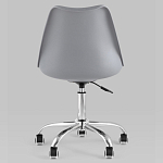 Офисный стул на металлическом основании EGGERY Grey варинант исполнения - 4 | Loft Concept в Ижевске